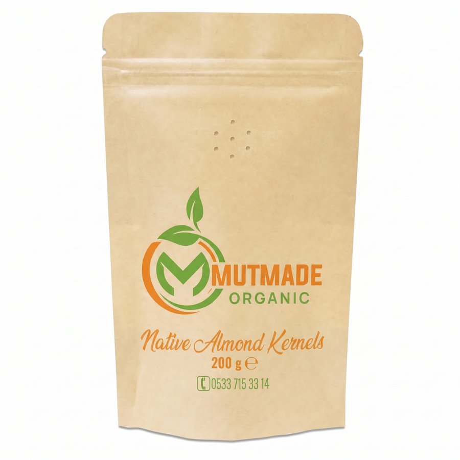 Kraft Doypack Pouch — Aluminum Valve, Printed