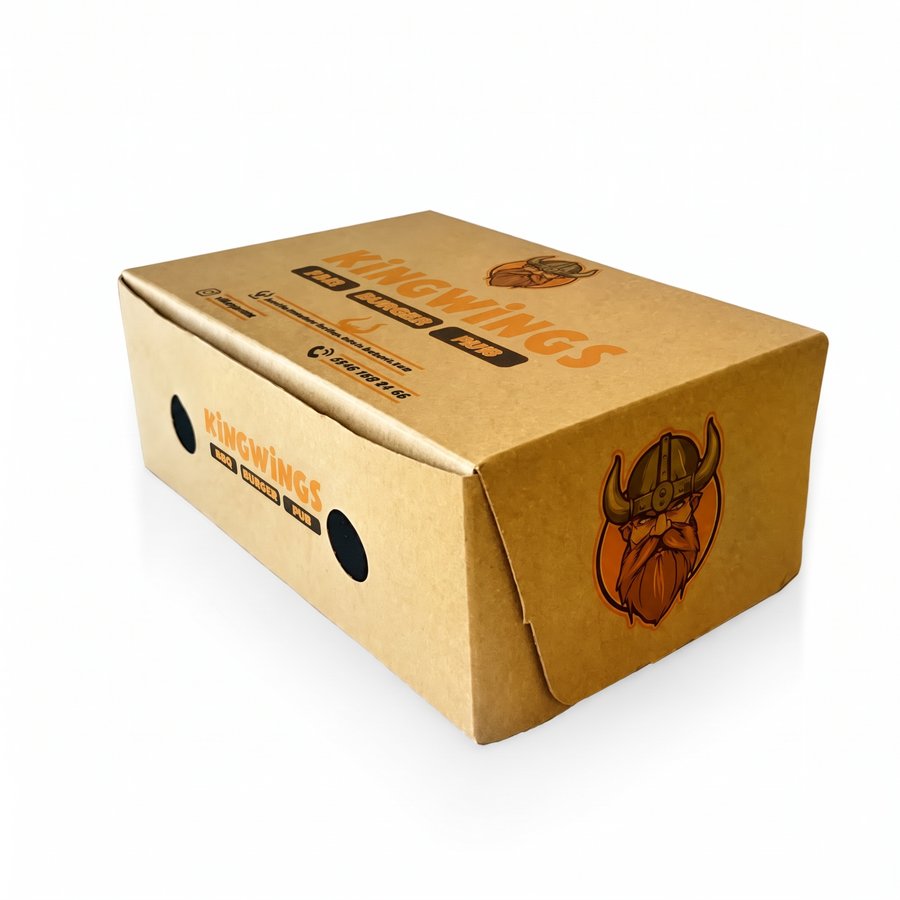 Kraft Burger Meal Box, Printed